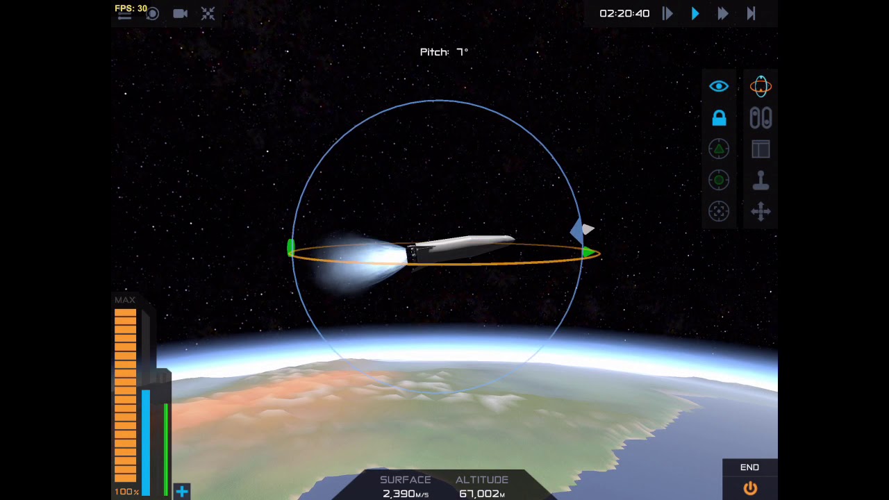 Launching a BFR in simple rockets 2 - YouTube