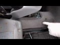 How to adjust handbrake on a VW polo