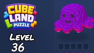 Cube Land Puzzle Level 36 Walkthrough