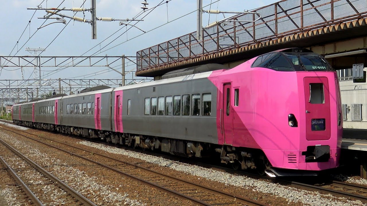 【4K】JR函館本線・留萌本線キハ261系5000番台はなます編成「特急宗谷」、789系0番台、789系1000番台、721系、キハ40形、キハ54形500番台、キハ183系到着・発車シーン集