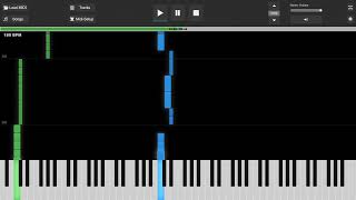 Disturbed - Indestructible piano tutorial