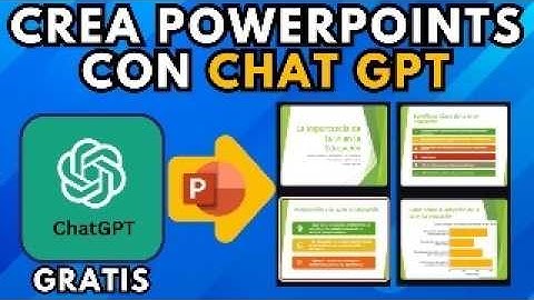 Cómo Crear Presentaciones en PowerPoint GRATIS con ChatGPT en Minutos y en Español