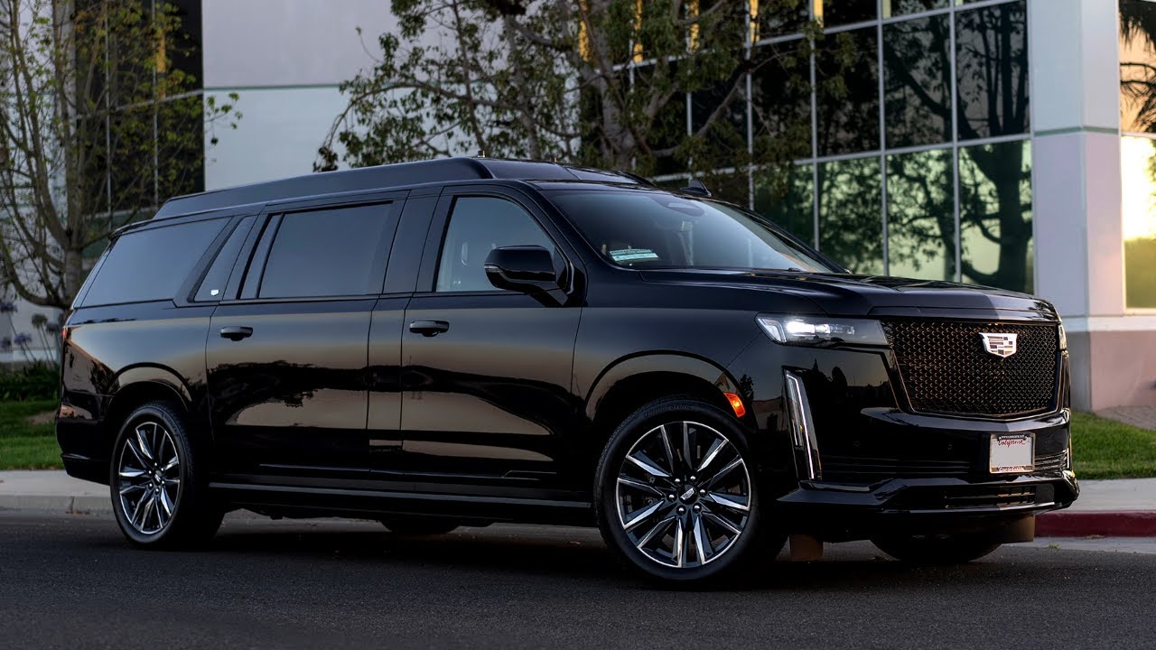 BECKER CADILLAC ESCALADE ESV, MOBILE OFFICE LIMOUSINE