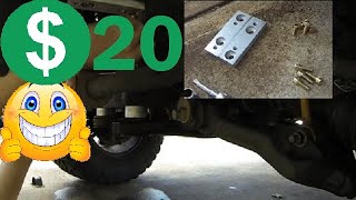 FJ Cruiser Suspension Upgrade Part 3: 10 min Sway Bar Drop Kit Install (Tacoma/4Runner)
