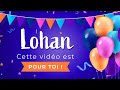 Joyeux anniversaire lohan 