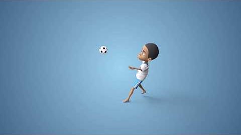 Ball juggling animation