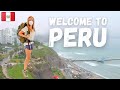 SOLO FEMALE TRAVEL VLOG | Welcome to Lima, Peru!