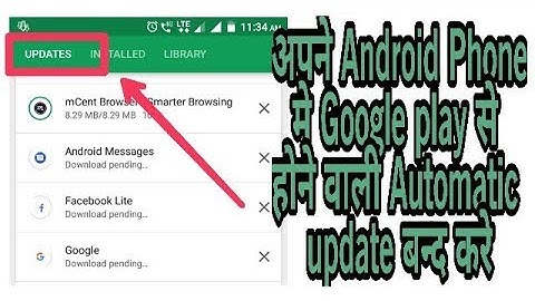 How to disable auto-update apps in Google Play