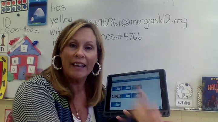 Kindergarten ipad instructions