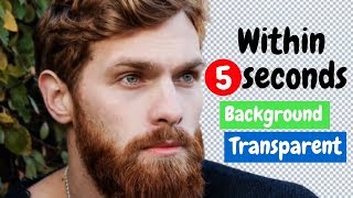 How to Make a Transparent Background And Convert [ jpg To png ]  Within 5 Second |100% Automatically