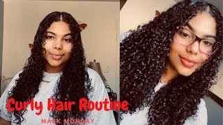 Curly Hair Routine - Mask Monday