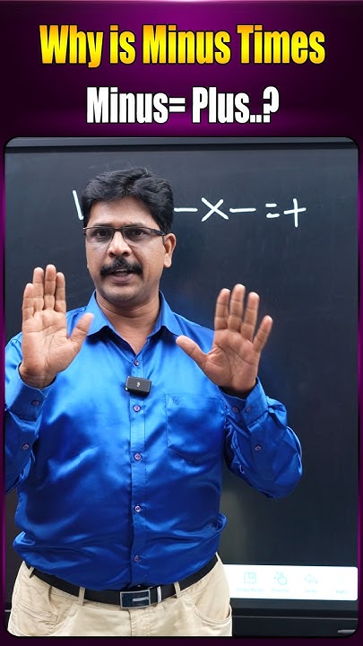 why-is-minus-times-minus-plus-saikiran-vedicmaths-mathematics