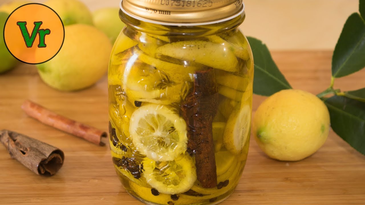 Recette citrons confits à l’huile d’olive et cannelle Préparation à froid YouTube