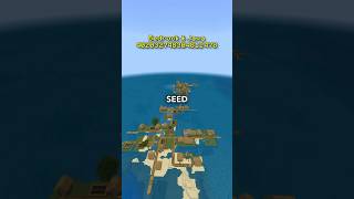 SPAWN IN OCEAN WITH TWO VILLAGES 1.20 SEED MINECRAFT Bedrock/Java