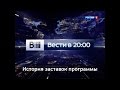 История заставок выпуск 31 программа Вести