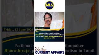 📚 Daily Current Affairs | 12 June 2026#mlslawacademy #youtubeshorts#currentaffairs2026