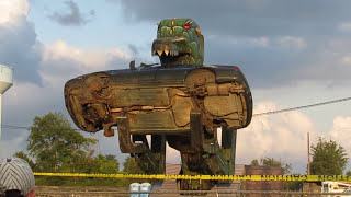 Transaurus The Car Eating Robot Dinosaurs @ Front Royal ( Warren county ) VA 2016