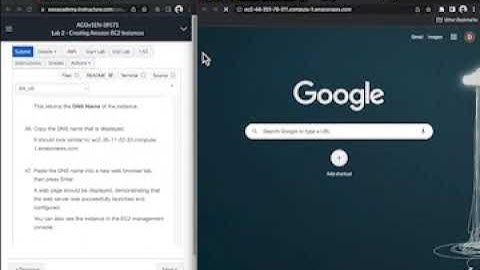 Lab 2 Creating Amazon EC2 Instances