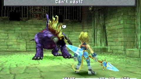 Final Fantasy IX - Low Level Challenge Part 40: Treno Battle Arena - Behemoth