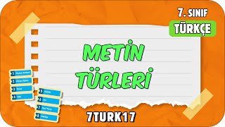 Metin Türleri 📙 tonguçCUP 4.Sezon - 7TURK17 #2024