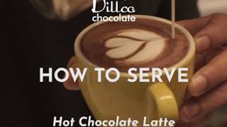How To Serve Hot & Iced Chocolate Ganache Latte - Dillco Chocolate Indonesia