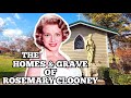 The HOMES &amp; GRAVE OF ROSEMARY CLOONEY