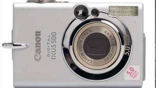 Canon Digital IXUS 500 - YouTube