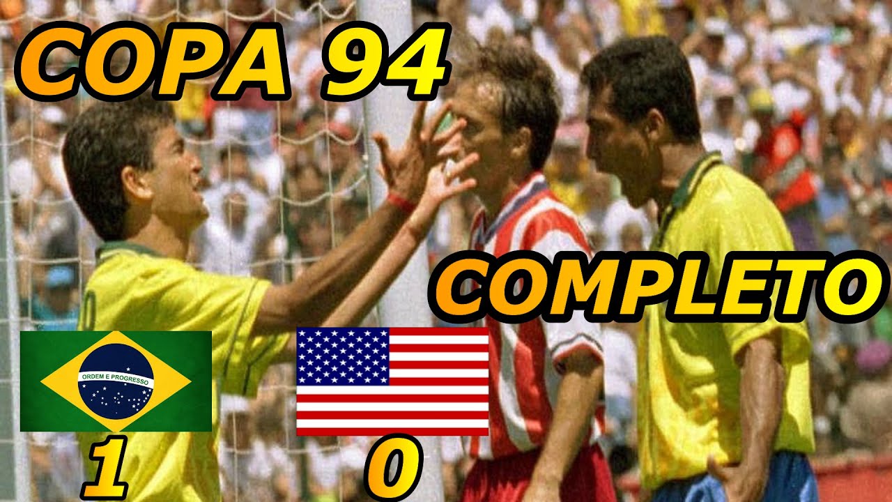 Copa do Mundo 1994 Estados Unidos x Brasil (1/8 finais) com Luís