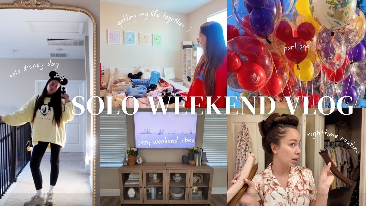 spend the weekend with me while my husband is on shift💛 fire wife, solo disney night & night routine