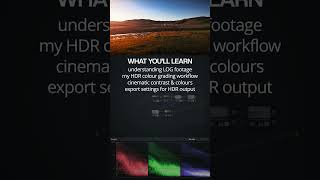 Learn Colour Grading