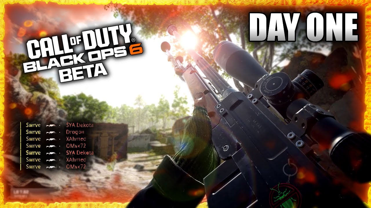 THIS IS WHAT DAY ONE SNIPING LOOKS LIKE ON BLACK OPS 6! - (Highlights ...