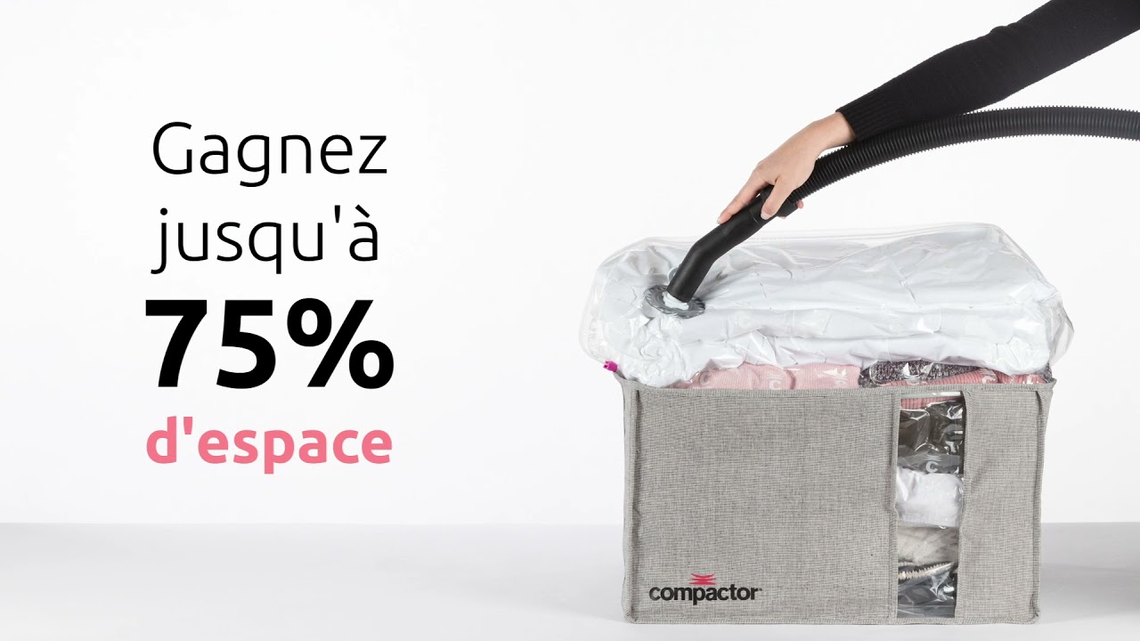 Housse de rangement sous vide OXFORD - COMPACTOR® 