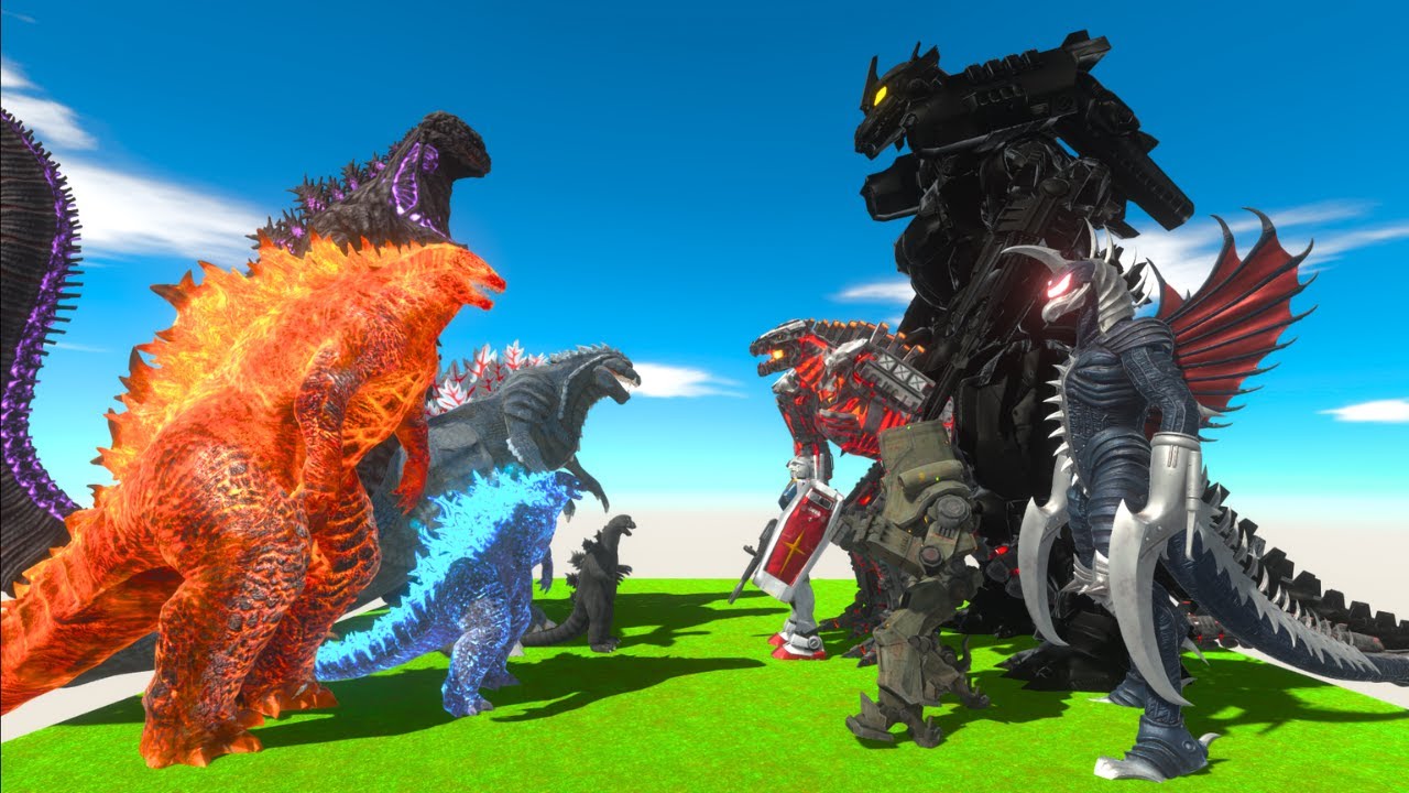 Nature vs Machine – Shin Godzilla Leads the Final Battle Against Mechagodzilla - ARBS