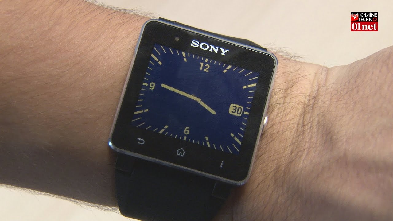 Montre connectée Samsung et Sony