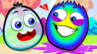 Оп и Боб: Цветной и Прозрачный! Исследуем Чудеса Цветов и Прозрачности | Мультфильмы для Детей