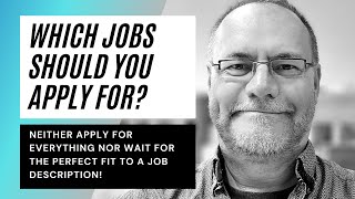 Faculty positions: Which jobs to apply for? Don't wait for the perfect fit #assistantprofessor