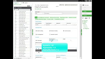 Sage X3 - How to Create Account Plans