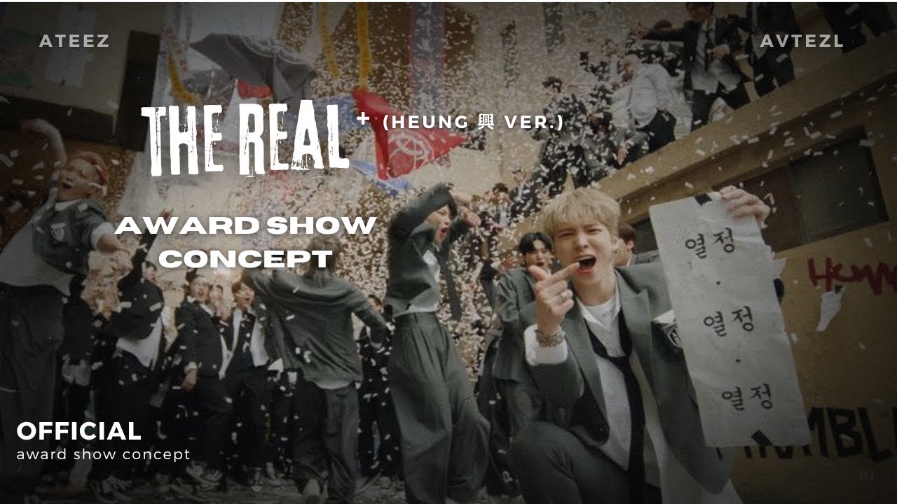 ATEEZ (에이티즈)  - 멋 The Real + (興 Ver.) Award Show Concept