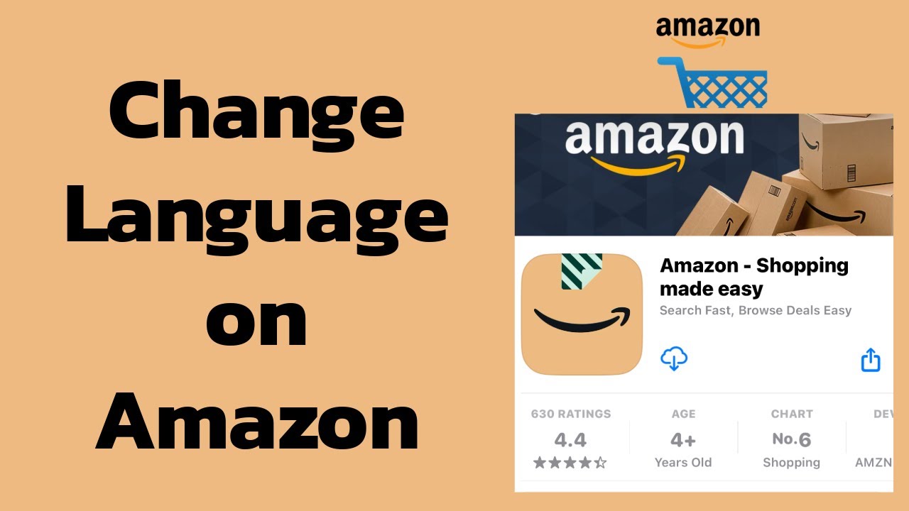 How to Change the Language on Amazon Shopping App? Edit the Language on ...