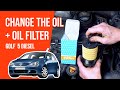 Change the oil and the oil filter GOLF 5 1.9 TDI🛢