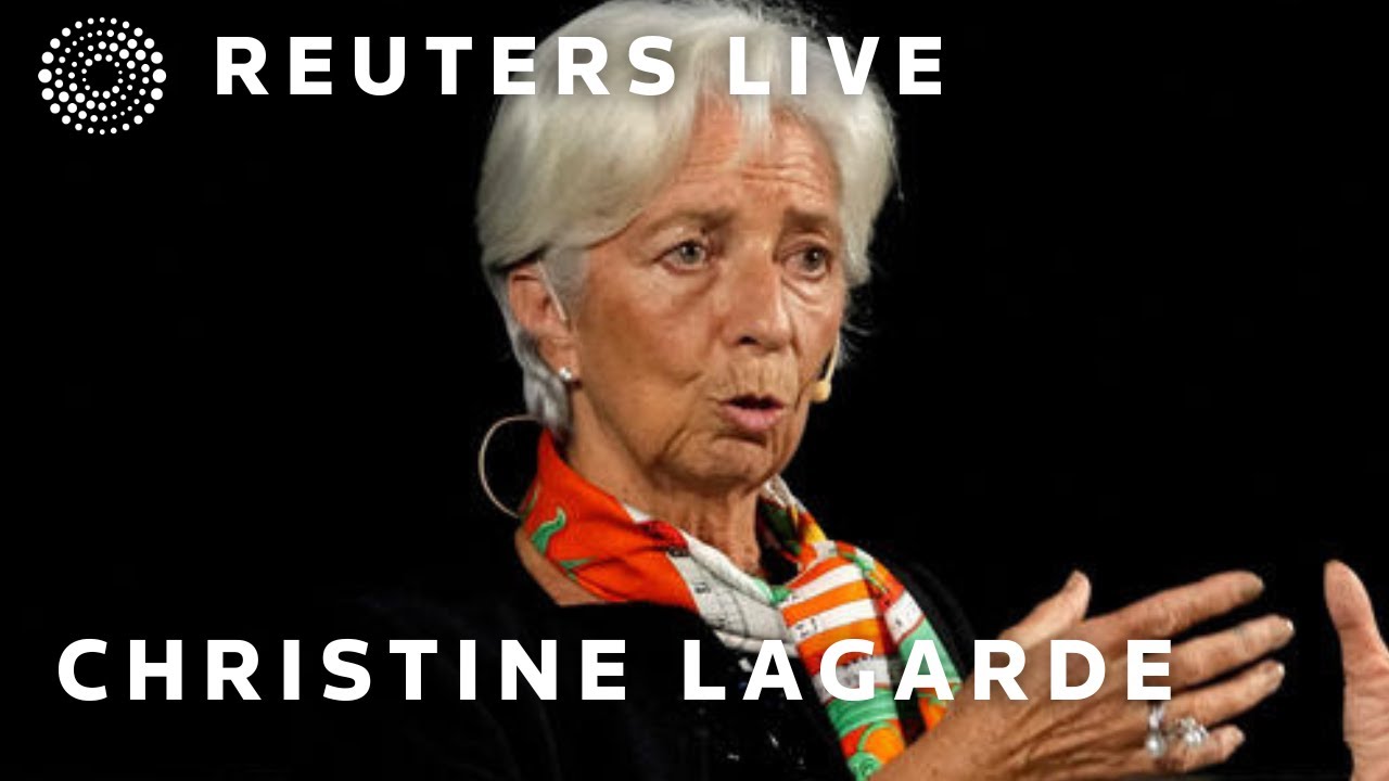 LIVE: European Central Bank president Christine Lagarde speaks ...
