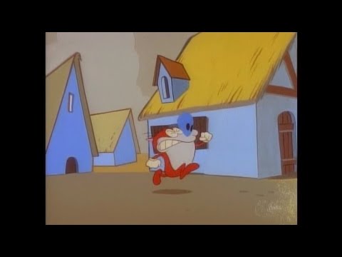 Stimpy runs for about 30 seconds straight