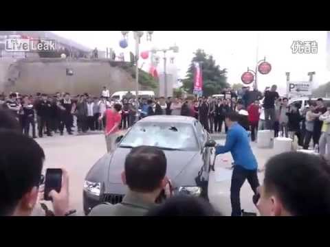 Maserati Destroyed in China