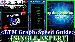 [BPM Graph/Speed Guide] 【DDR SN】 Quick Master / act deft [SINGLE EXPERT] 譜面確認+Clap