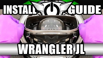 Jeep Wranger JL ColorSHIFT RGB+W Headlight DRL Upgrade from ORACLE Lighting