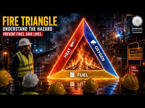 Fire Triangle Explained Simply 🔥 | Heat Fuel Oxygen