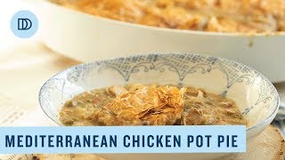 Lemony Chicken Pot Pie with Phyllo
