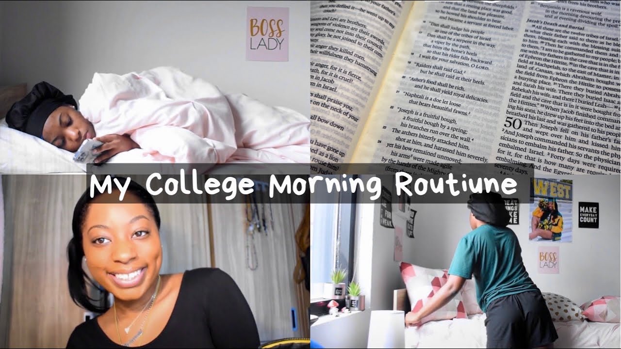 MY COLLEGE MORNING ROUTINE *Freshman Year* |Winter 2022| - YouTube
