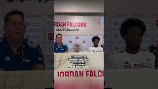 MAY RAINFALL WARNING!Tumunog ang NDRRMC ringtone sa pagtatapos ng postgame press conference ng Gilas