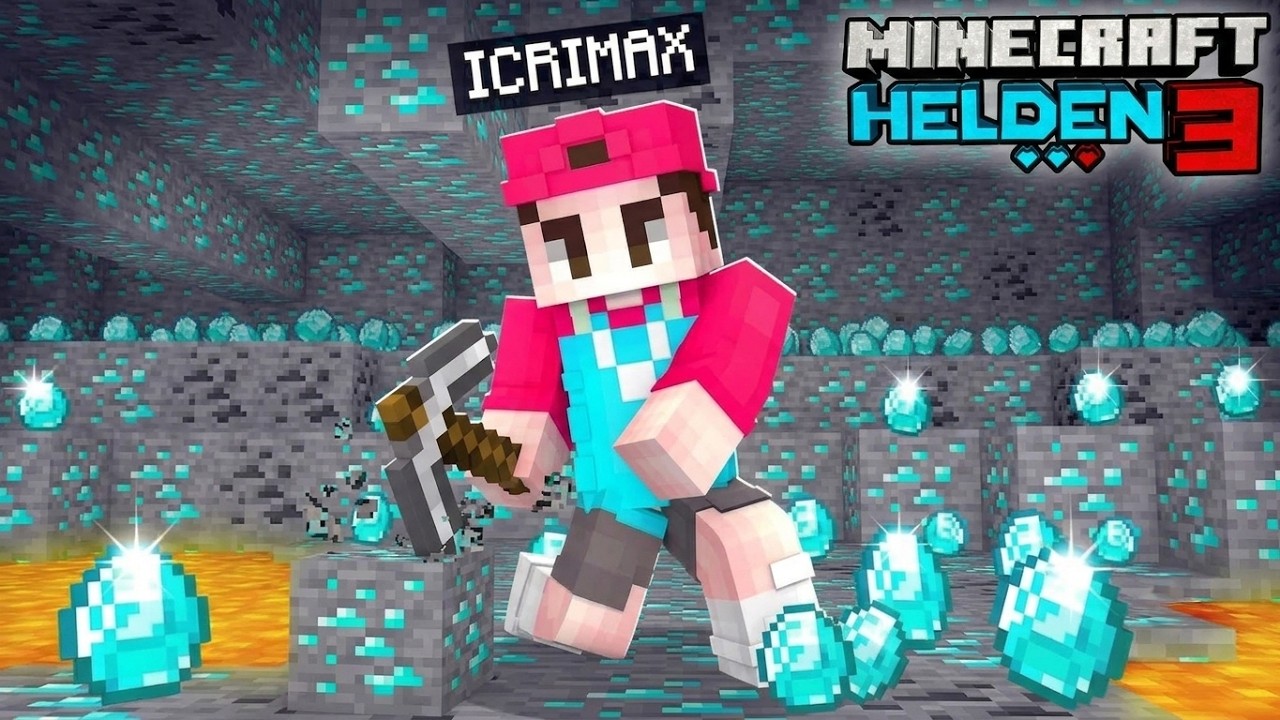 Ich FINDE DIAMANTEN in Minecraft Helden 3!